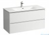 Laufen PALACE szafka z umywalką 100x45cm biały połysk H8607072611041